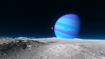 Blue Gas Giant Planet: Space Engine #56