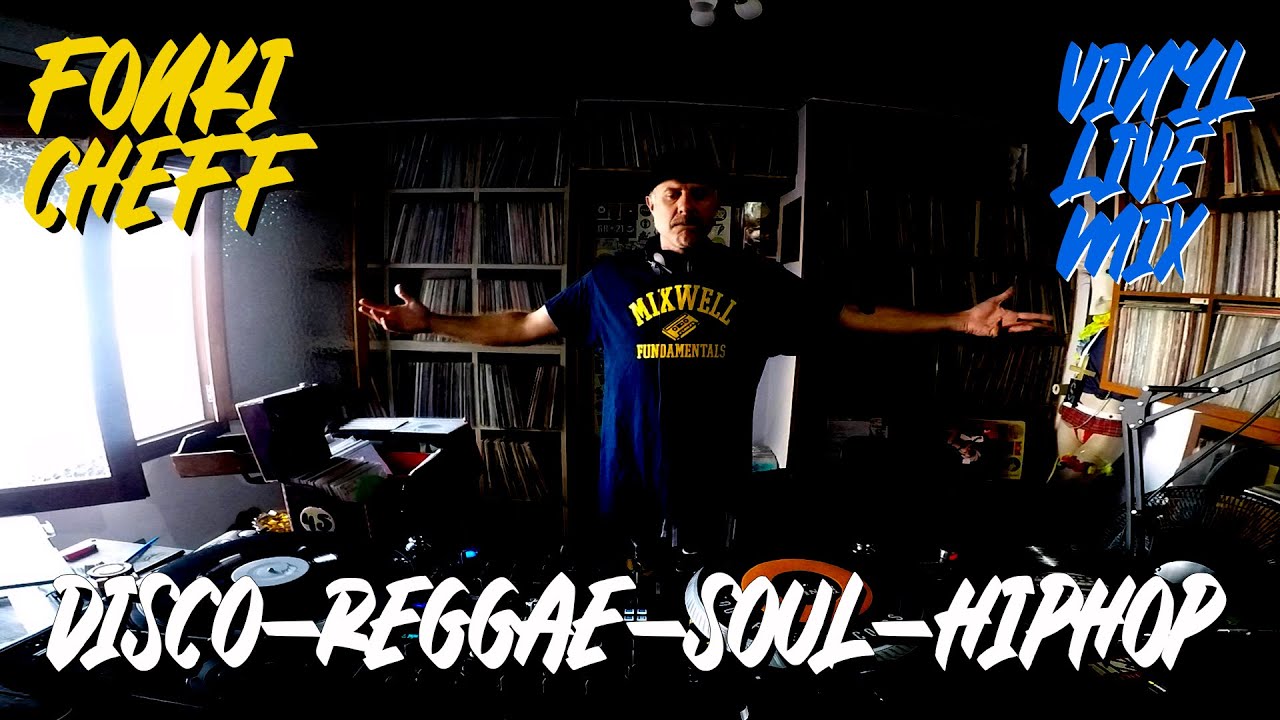 All vinyl mix Hip hop, Reggae, Disco, Soul , Funky by Fonkicheff