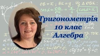 картинка: 9  Тангенс і котангенс Практика