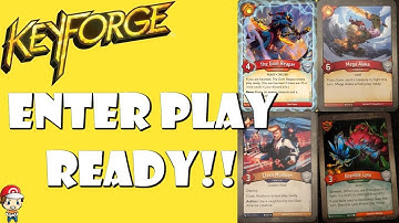 New Keyforge Creatures That Enter Play Ready! (Worlds Collide)