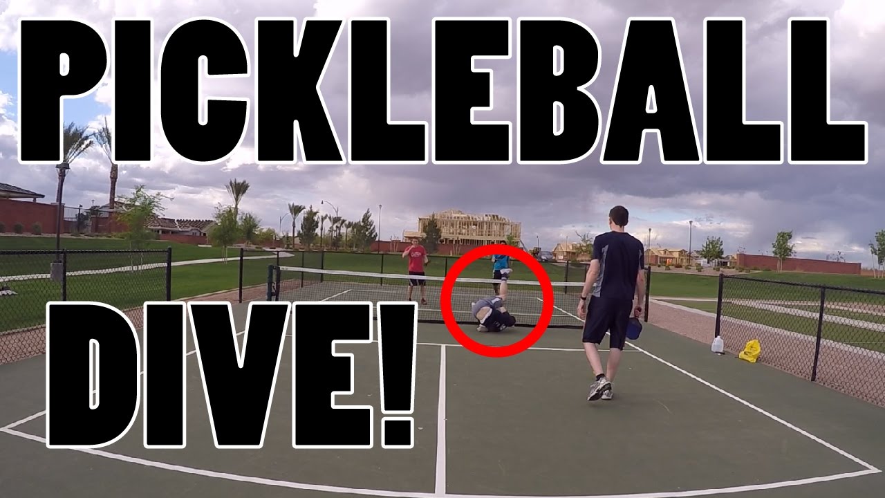 Pickleball Dive! YouTube