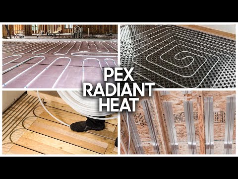 Video: Scheme of a water heated floor. Scheme of laying and connecting a water-heated floor