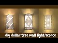 DIY WALL LIGHTS/SCONCE-HOW TO MAKE SIMPLE AND INEXPENSIVE WALL LAMPS!