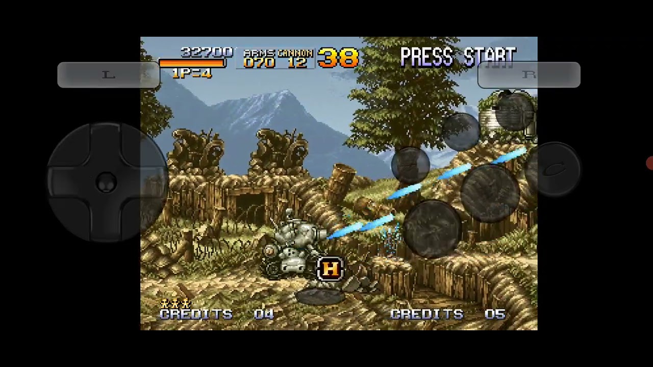 Metal Slug 1 : Sega Saturn Version - Mission 4 (Normal Mode)