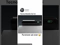 Tecno Mobile Ad 💀  #100k #blowup #foryou #smartphone