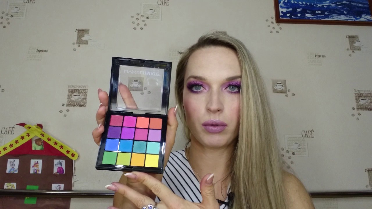 Покупки NYX: тени и помады, мое первое видео