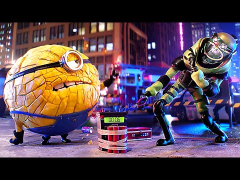 Minions Are SUPERHEROES All The Funniest Scenes From The DESPICABLE ME Movies 4K 