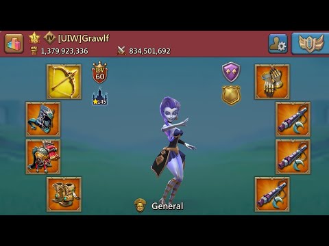 Lords Mobile | 11K Maxed Account Zeroed! Eat 40 Rally |Grawlf?