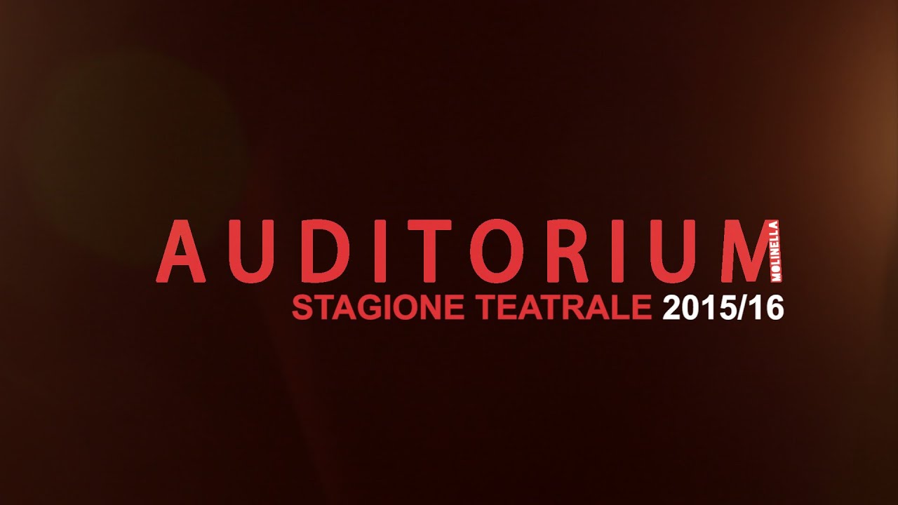 Spot 2 Stagione Teatrale 2015/16 Auditorium di Molinella (Amleto) - YouTube