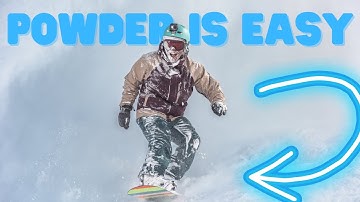 How to Snowboard in Powder