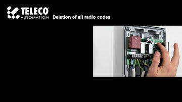 Radio code deletion