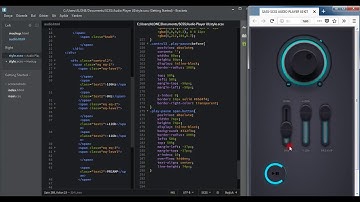 PART 3 - BUILDING AUDIO PLAYER USER INTERFACE KIT FOR MUSIC WEBSITES IN SASS (SCSS)