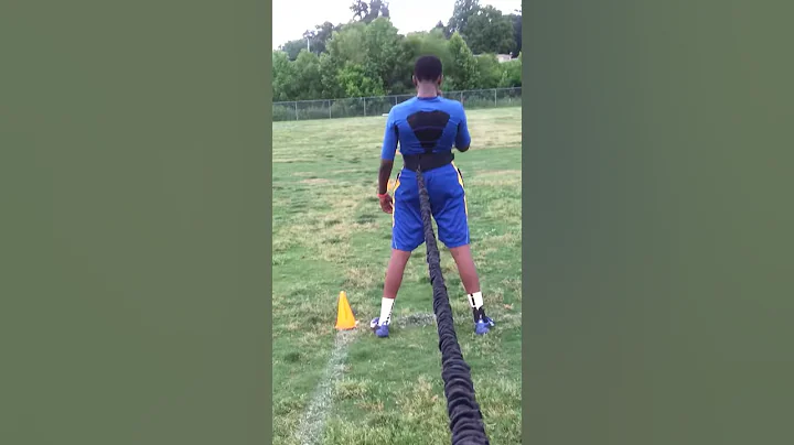 Jonathan Jeffries Broad Jump Training