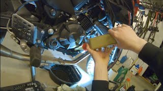 Changing Oil - Yamaha YS-125