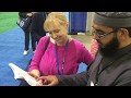 Muslim recites chapter mary to christian  whyislams dawah at njea 2018