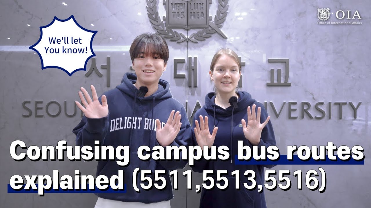 Confusing campus bus routes explained (5511, 5513, 5516) - YouTube
