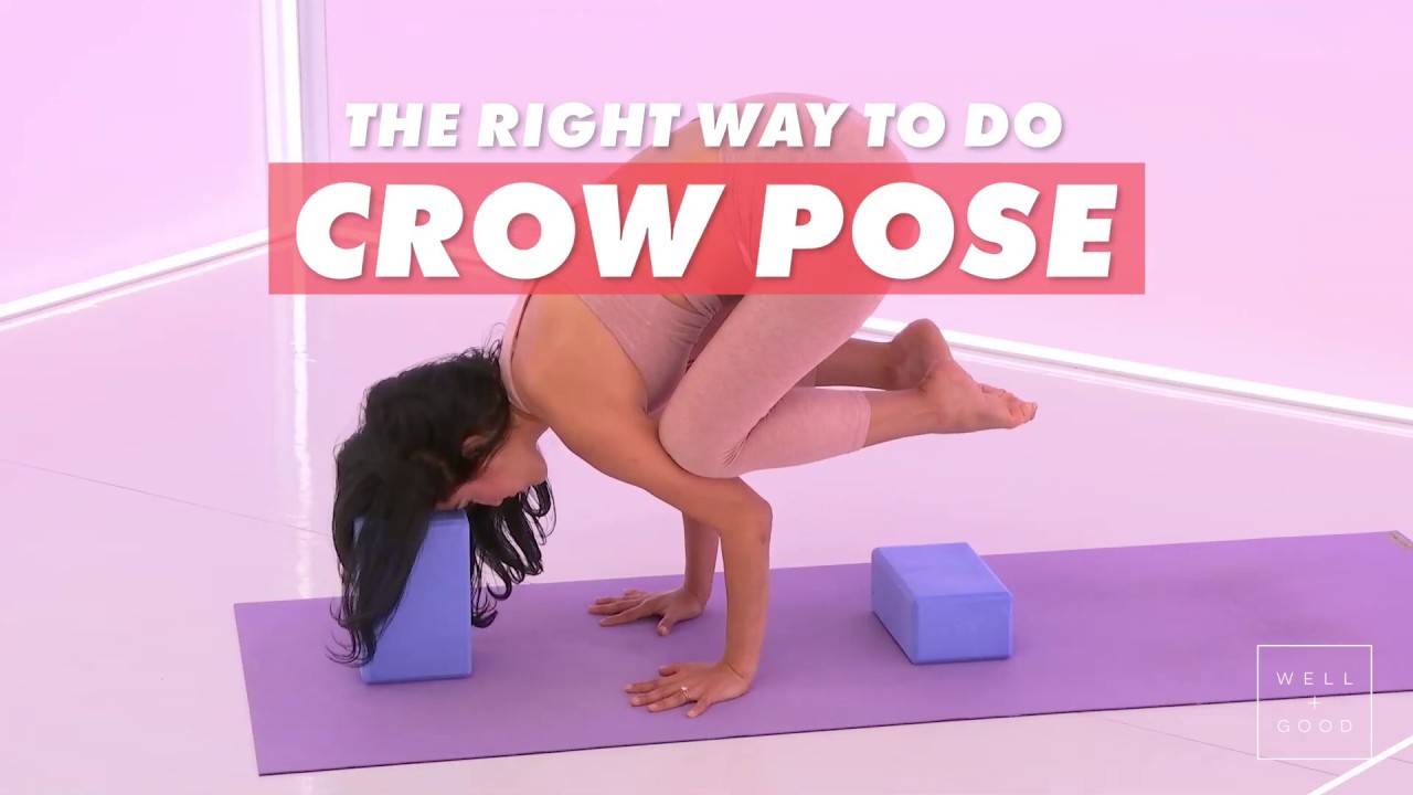 CROW POSE - Step by step tutorial - YouTube
