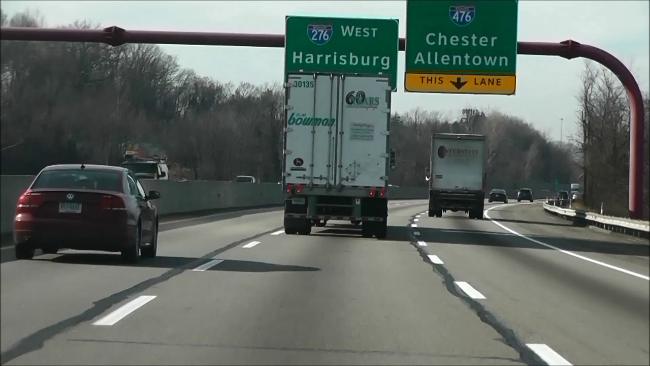 Pennsylvania Turnpike (Exits 339 to 320) Westbound Part 1 YouTube