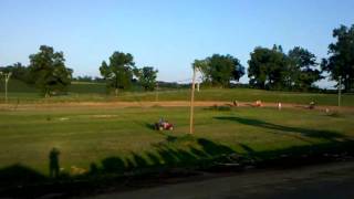 Double K Kartway Winged Outlaws 1St Crash At 1St Race Zack Kris.3Gp