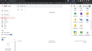 Using Gmail Google Apps Waffle to Log In Easily to Canvas
