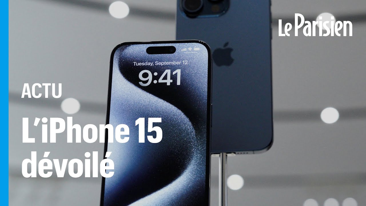 iPhone 15 : prix en baisse, chargeur universel Apple dévoile son nouveau  smartphone 