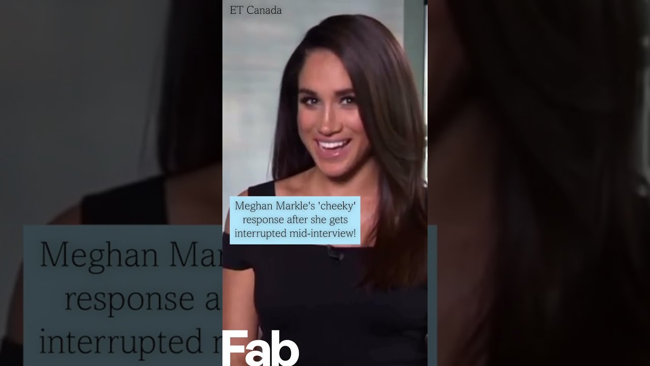 The Resurfaced Clip From 2016 Shows Meghan S Good Natured Personality Meghanmarkle Shorts