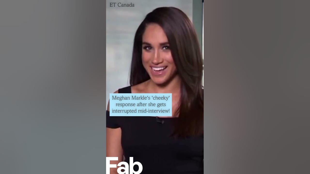 The resurfaced clip from 2016 shows Meghan’s good-natured personality! 😆 #meghanmarkle #shorts