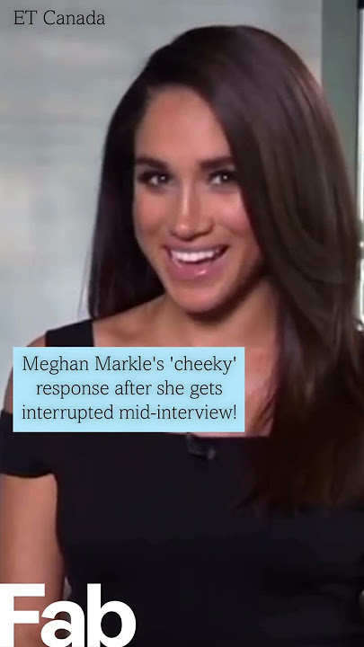 The resurfaced clip from 2016 shows Meghan’s good-natured personality! 😆 #meghanmarkle #shorts