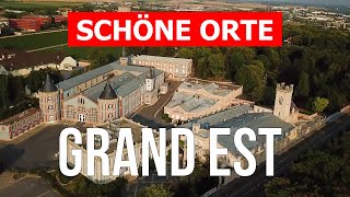 Reise nach Grand Est, Frankreich | Tourismus, Urlaub, Natur, Städte, Touren, Orte | Drohne 4k Video