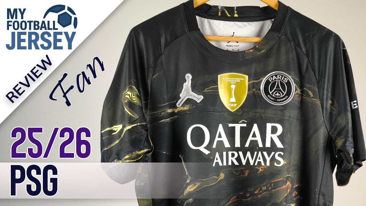 PSG Special Night Edition Jersey 25/26 (OKkinetic) Fan Version