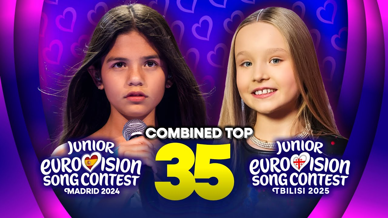 Junior Eurovision 2025 + 2024 | My Top 35 Combined