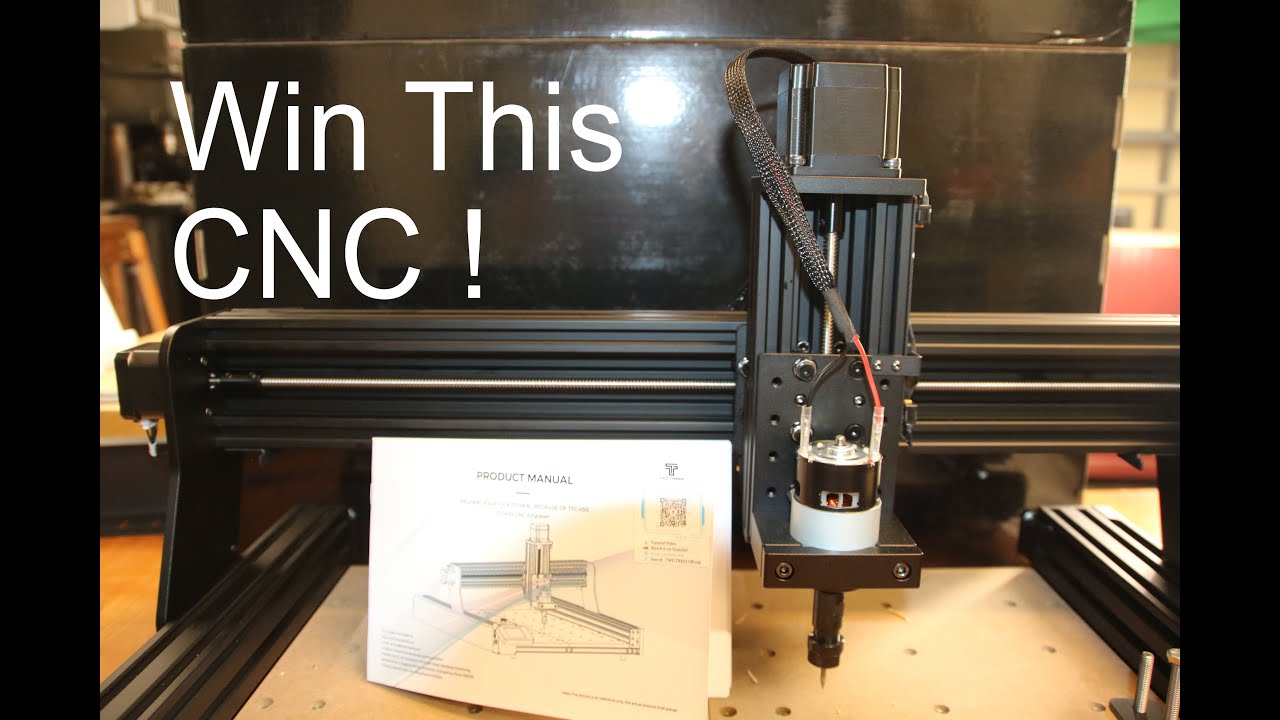 Two Trees NEW TTC 450 CNC high speed router review and prizes
