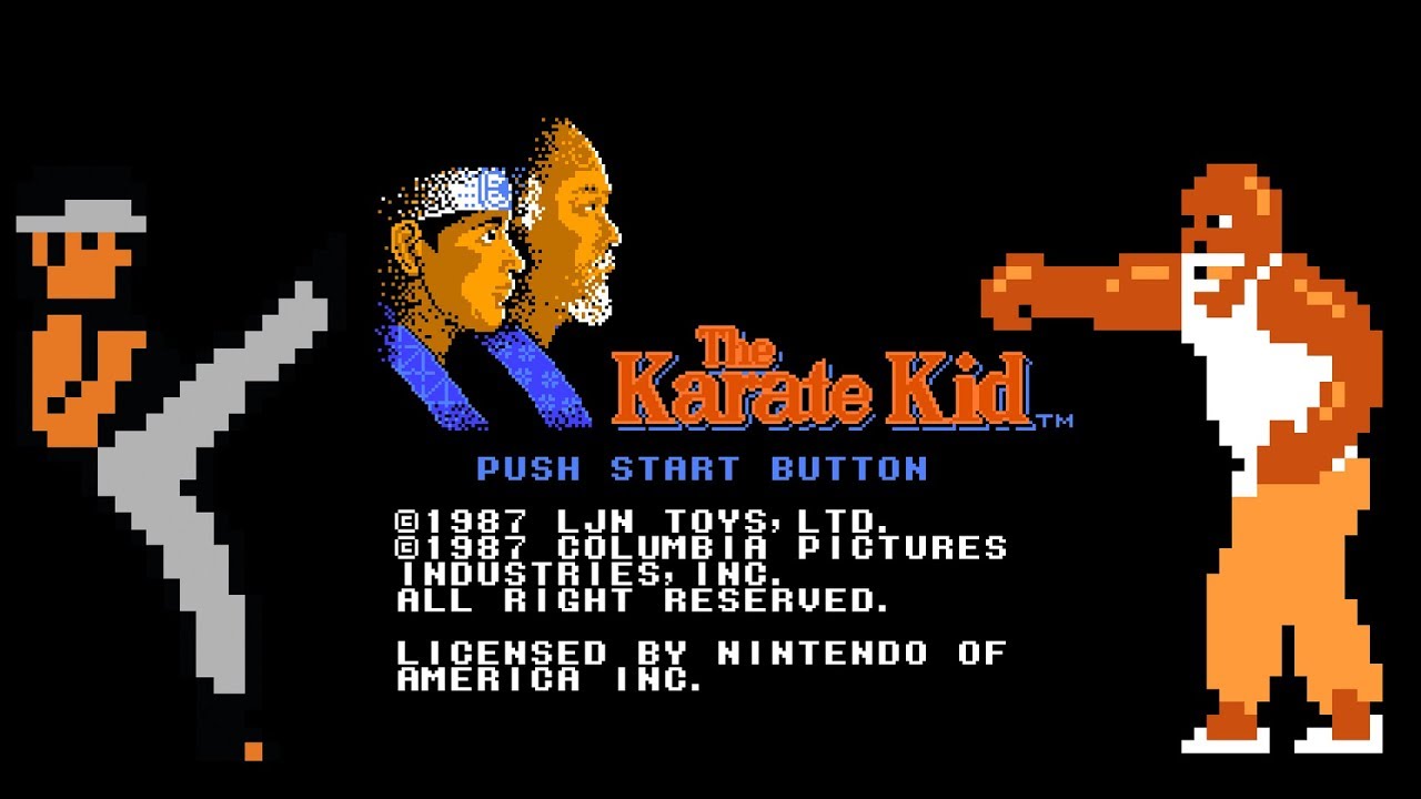 The Karate Kid Nintendo Game YouTube