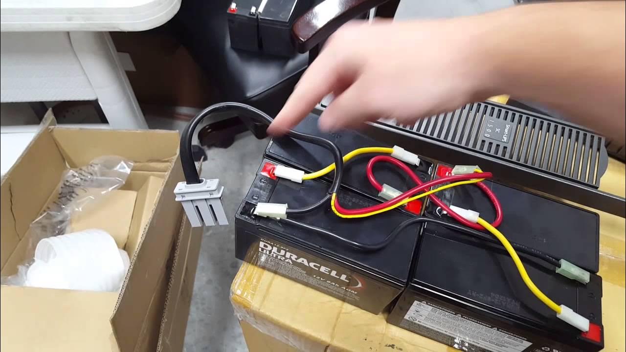 Как заменить аккумулятор в ибп PC360 Замена аккумуляторов в источниках бесперебойного питания.