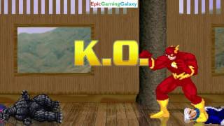Twilight Sparkle And Godzilla VS The Flash And Quicksilver In A MUGEN Match / Battle / Fight