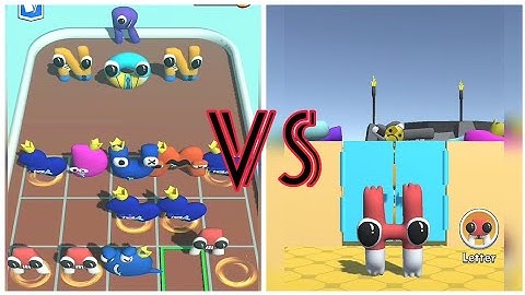 Alphabet Lord Maze Room vs Merge Alphabet Lore Run - Merge Battle #3