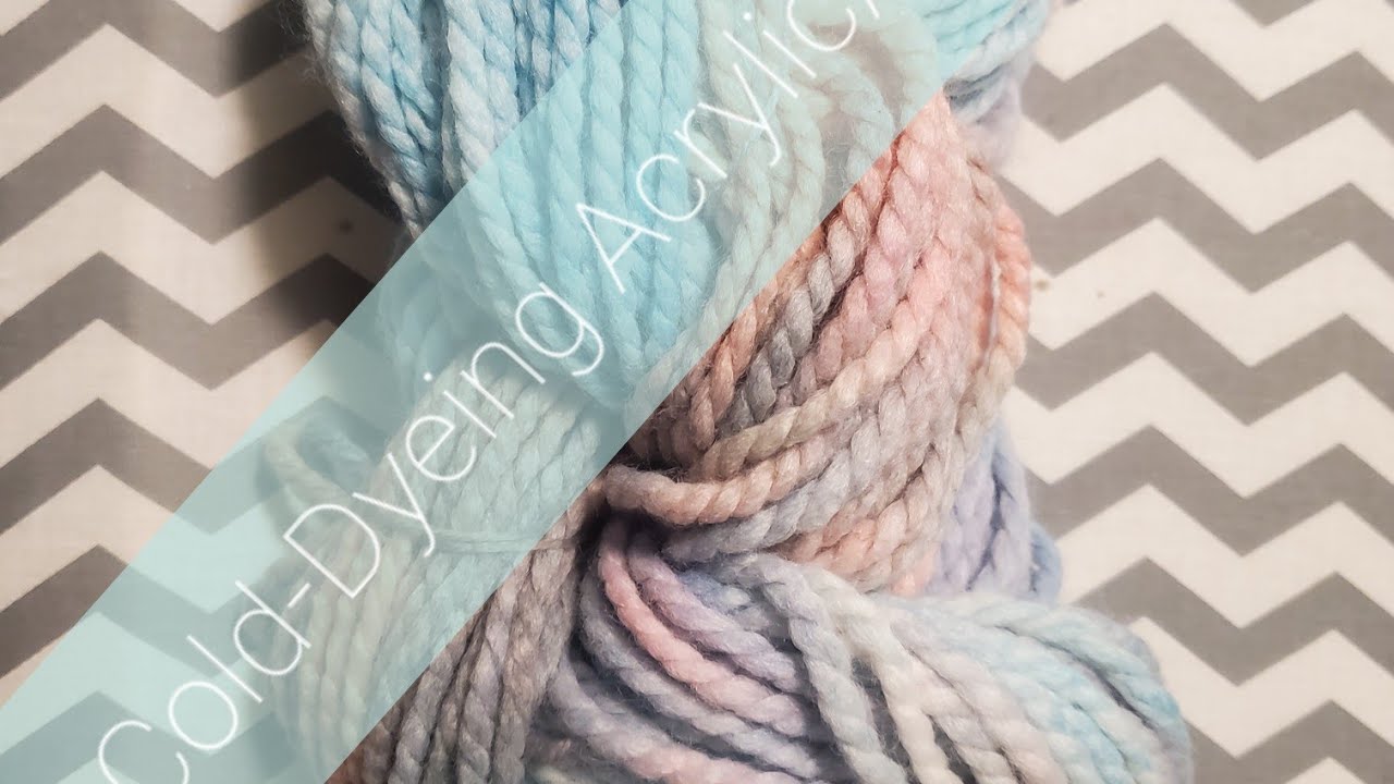 Dyepot Weekly #278 - Low Immersion Dyeing Acrylic Yarn with Rit