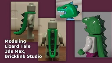 Modeling Custom Part for Bricklink