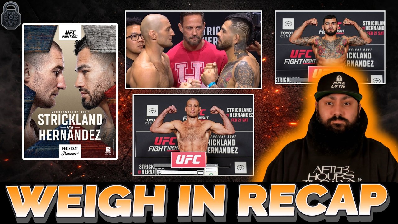 UFC Houston Weigh In Recap | Predictions and Analysis