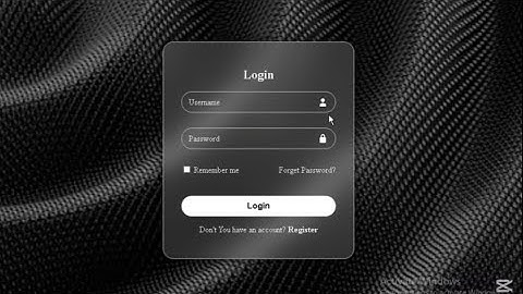 Animated Login Form HTML & CSS | Modern UI Design #animated #form 