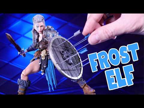 Mythic Legions Névé Review - RIsing Sons Frost Elf Action Figure