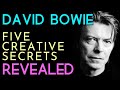 NEVER PLAY TO THE GALLERY & More Creative Secrets from BOWIE