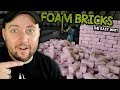 Making XPS Foam Bricks the EASY Way!  TERRAIN BUILDING!