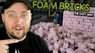 Making XPS Foam Bricks the EASY Way!  TERRAIN BUILDING!