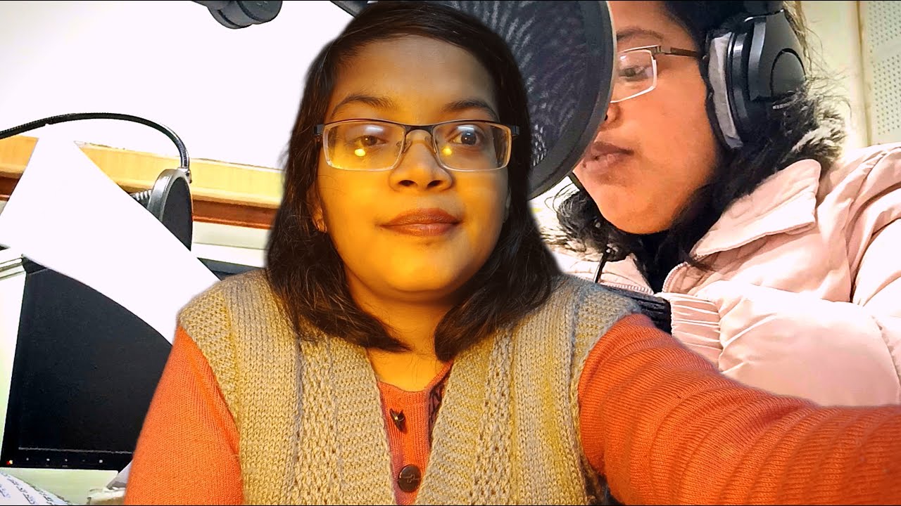 News reading on a government radio channel - a glimpse