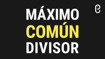 💥 MÁXIMO COMÚN DIVISOR (MCD) 💥 La MEJOR explicación 🔥🚀