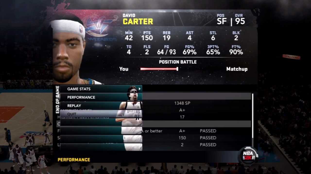 NBA 2K11 My Player I Scored 150 Points In A Single Game Feat My nba-2k11-my-player-i-scored-150-points-in-a-single-game-feat-my