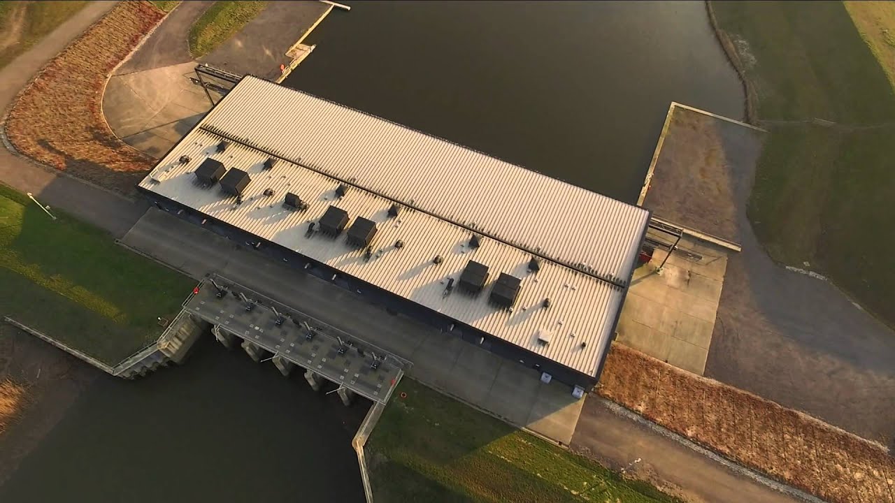 Aerial Footage St Germans Pumping Station King's Lynn YouTube