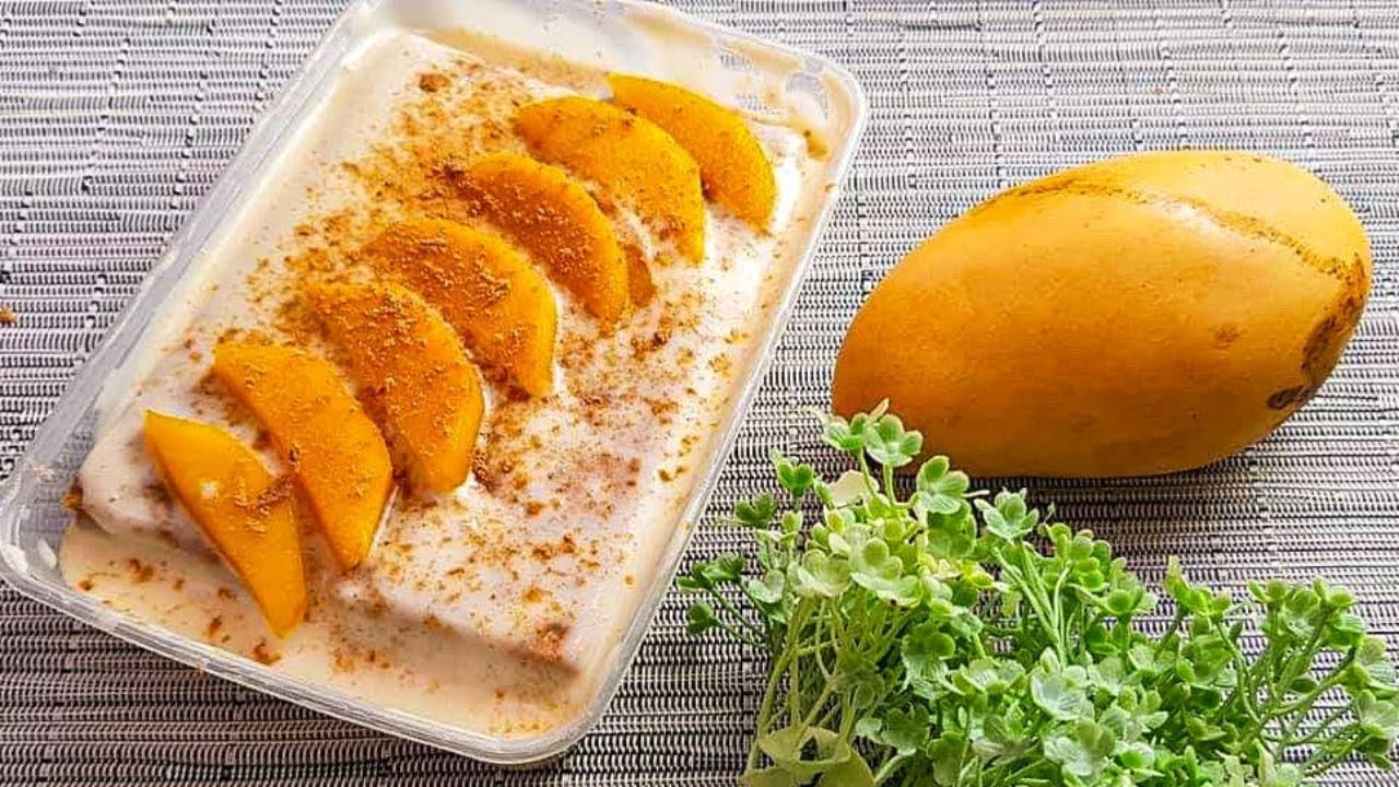 Mango Graham Cake or Refrigerated Cake Mango Recipes