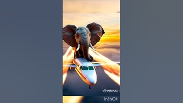 Flying Elephant: The Surreal Ride Above the Clouds